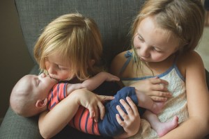 While the girls are the best helpers.